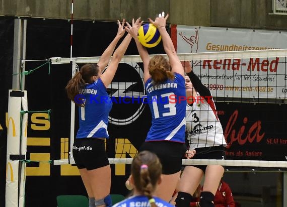 Volleyball Damen 3. Liga Süd SV Sinsheim gegen TSV Schmiden 18.02.2017 (© Siegfried)